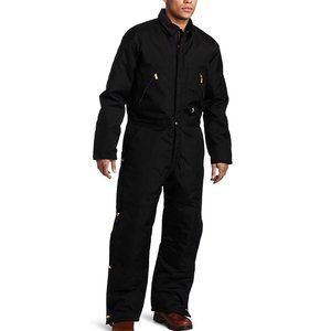 NWT Carhartt Men Arctic Quilt Lined Yukon Coverall X06 Black Size 54T $300 FLH51